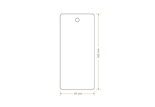 Kartonetiket Model HT-M116