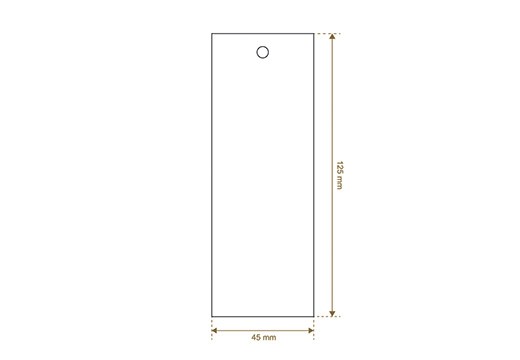 Papiretiket Model HT-M120