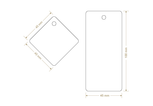 Brugerdefineret etiket Model HT-M93