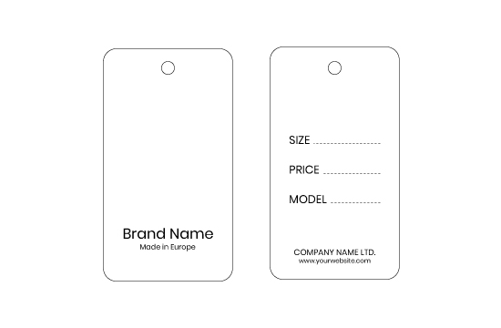 Karton Etiket Model HT-M99