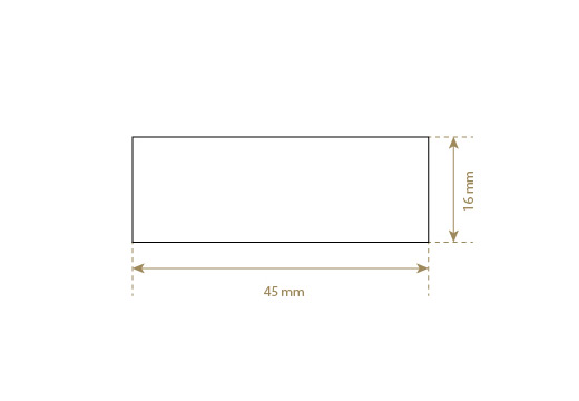 Ægte læder etiket Model EP-M12