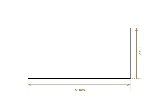 Ægte læder etiket Model EP-M40