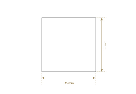 Ægte læder etiket Model EP-M45