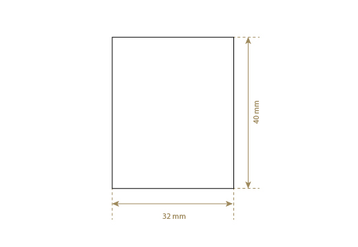 Ægte læder etiket Model EP-M47
