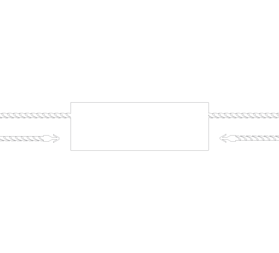 Plastik forseglingsmærke Model ST-M148