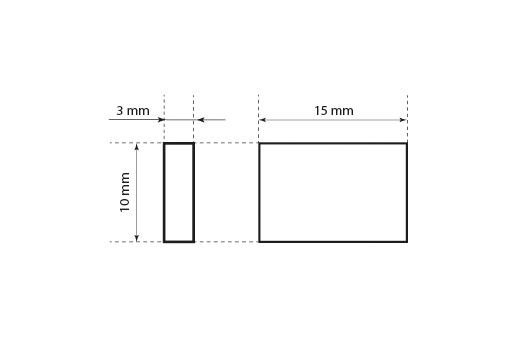 Plastik forseglingsmærke Model ST-M162