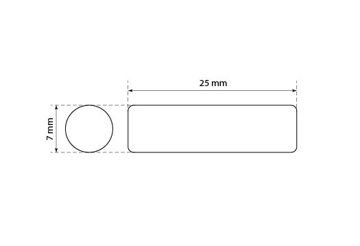 Plastik forseglingsmærke Model ST-M249