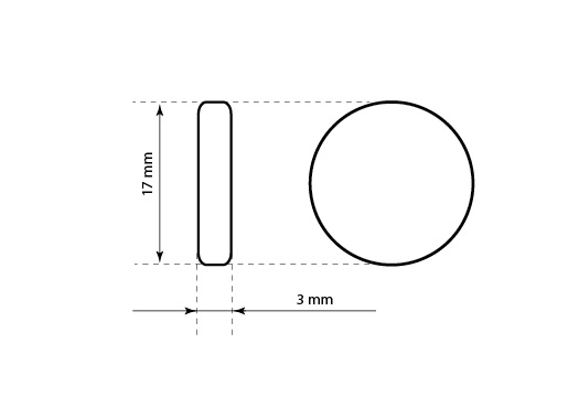 Plastik forseglingsmærke Model ST-M44