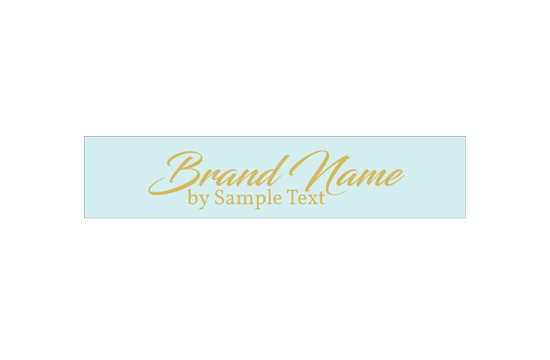 Trykt tekstil mærkat Fashion Style Model TL-M115