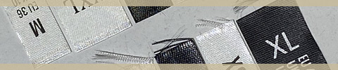 Størrelsesmærker Model TC-M168