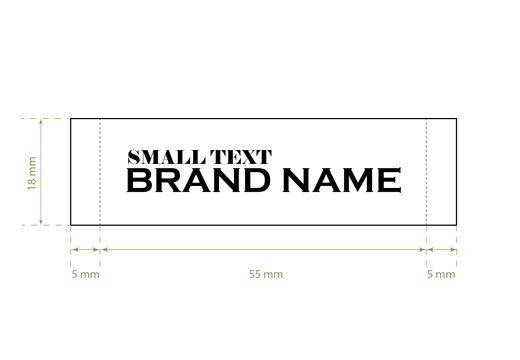 Vævede symærker Regular Style Model WL-M18