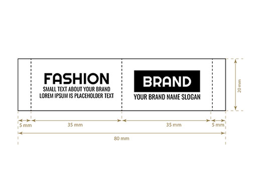 Stofmærke Brainy Style Model WL-M66