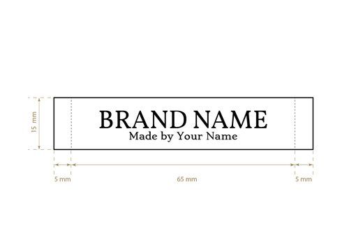 Vævede symærker Model WL-M89