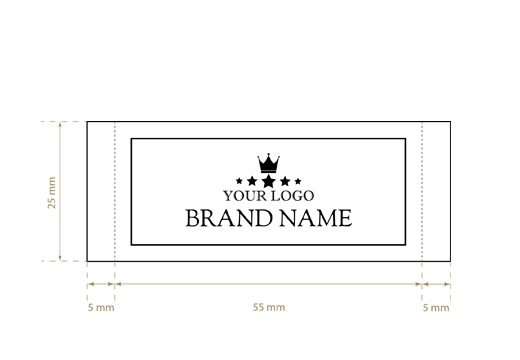 Vævede symærker Frank Style Model WL-M90